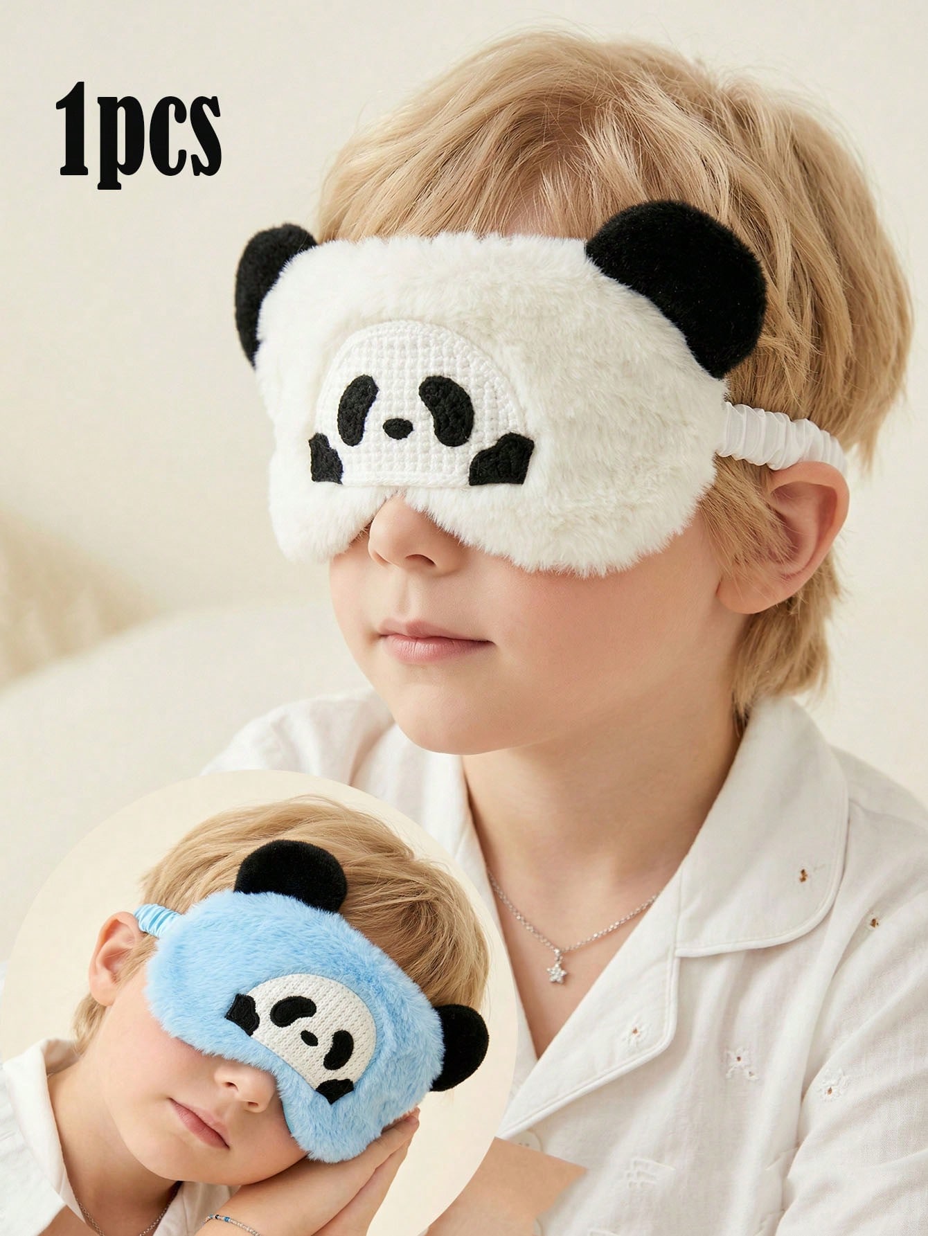 Men'S Mens Accessories - 1 Buah Masker Mata Tidur Panda