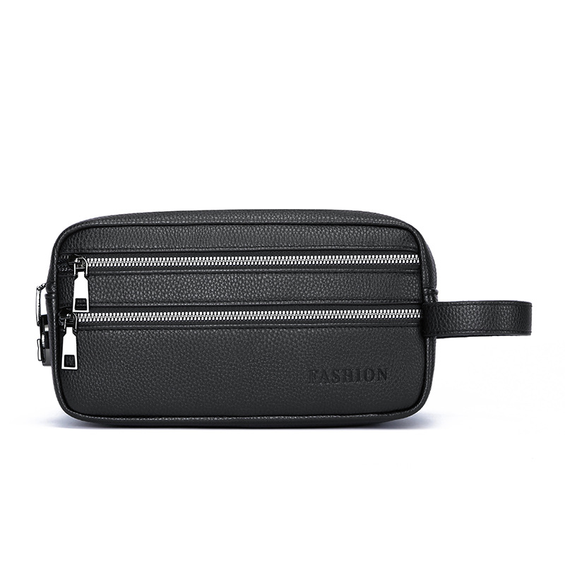 Men Accessories Box - Tas Clutch Pria Vintage dengan Kompartemen