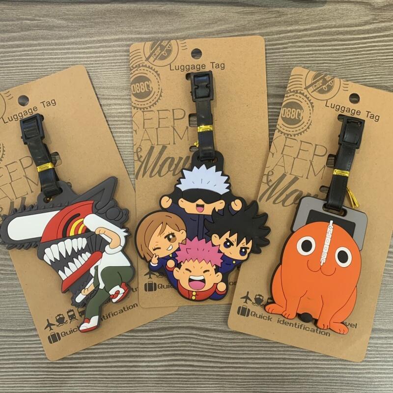Men Accessories Name - Tag Bagasi Anime Chainsaw Man, Gantungan