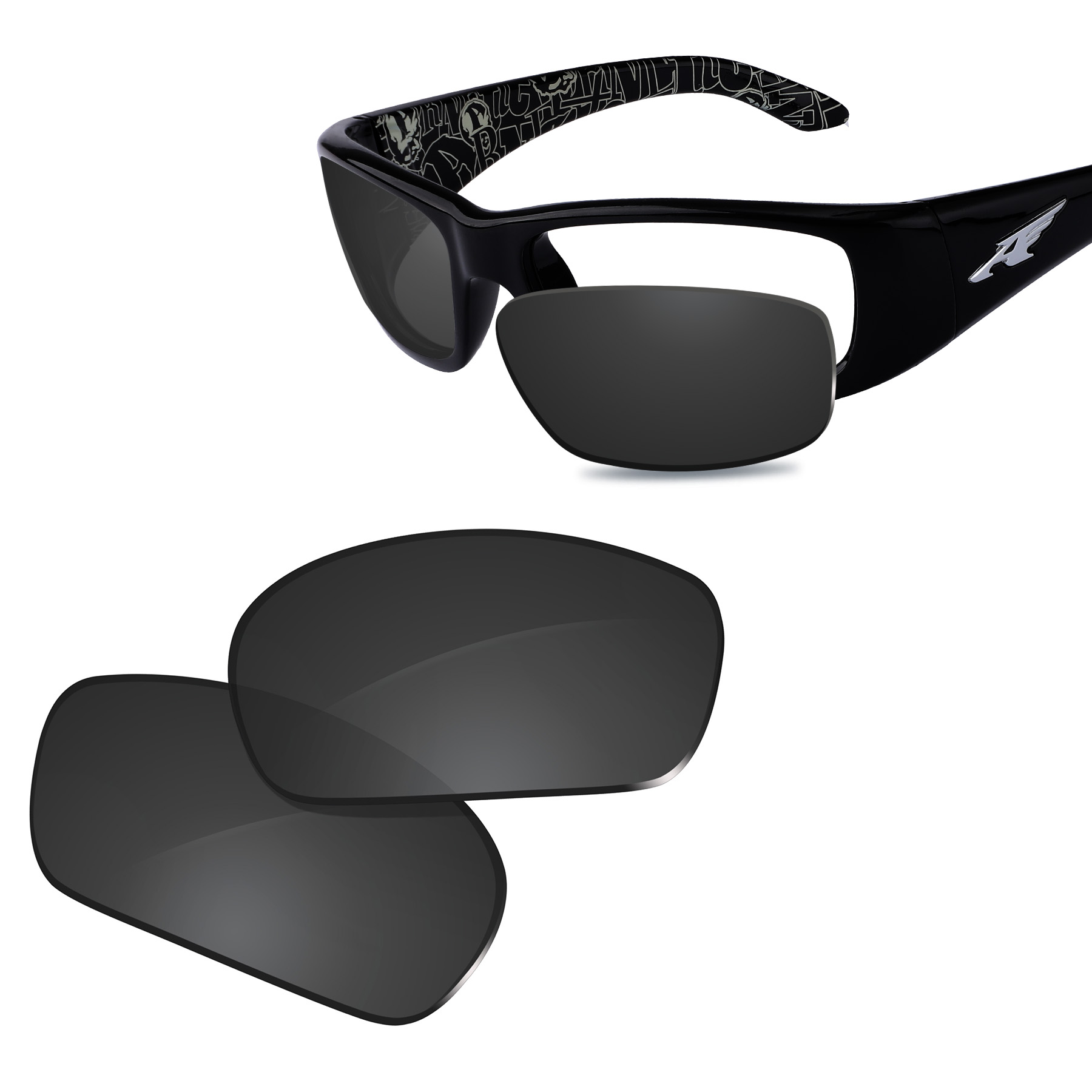 Men Accessories Drawing - Glintbay lensa pengganti terpolarisasi kinerja baru