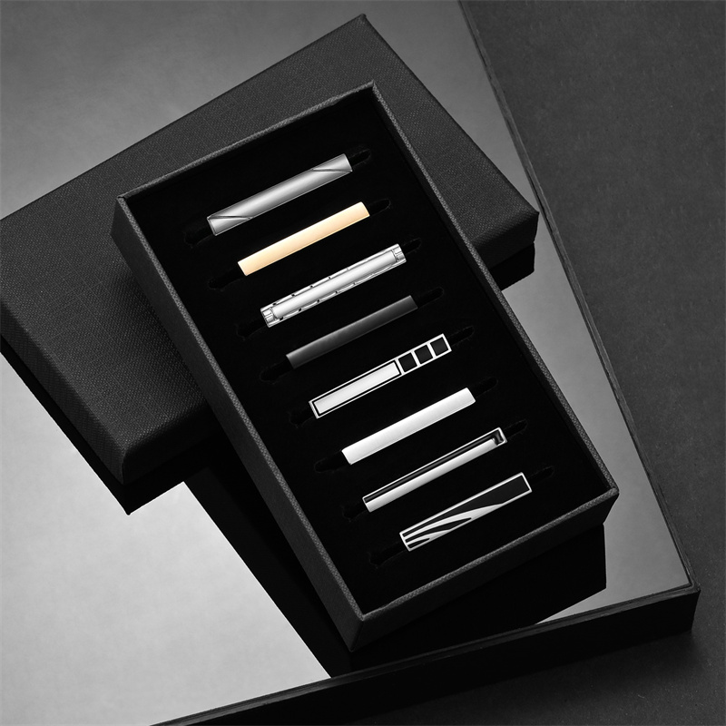 Cufflink Box Set - 8 buah Set klip dasi pendek