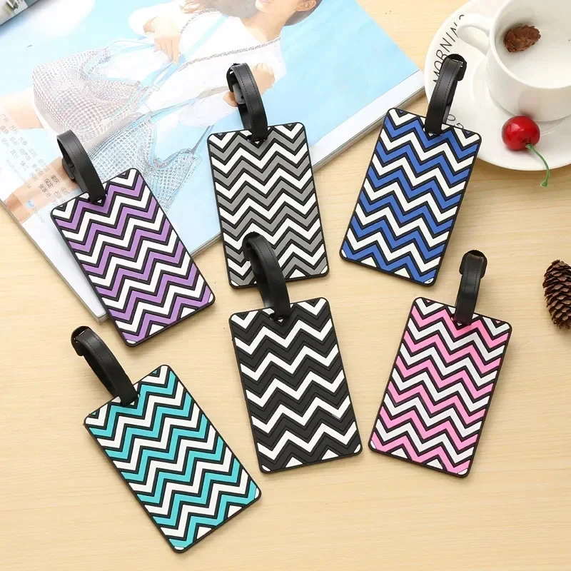Men Accessories Name - Tag bagasi geometris untuk wanita pria