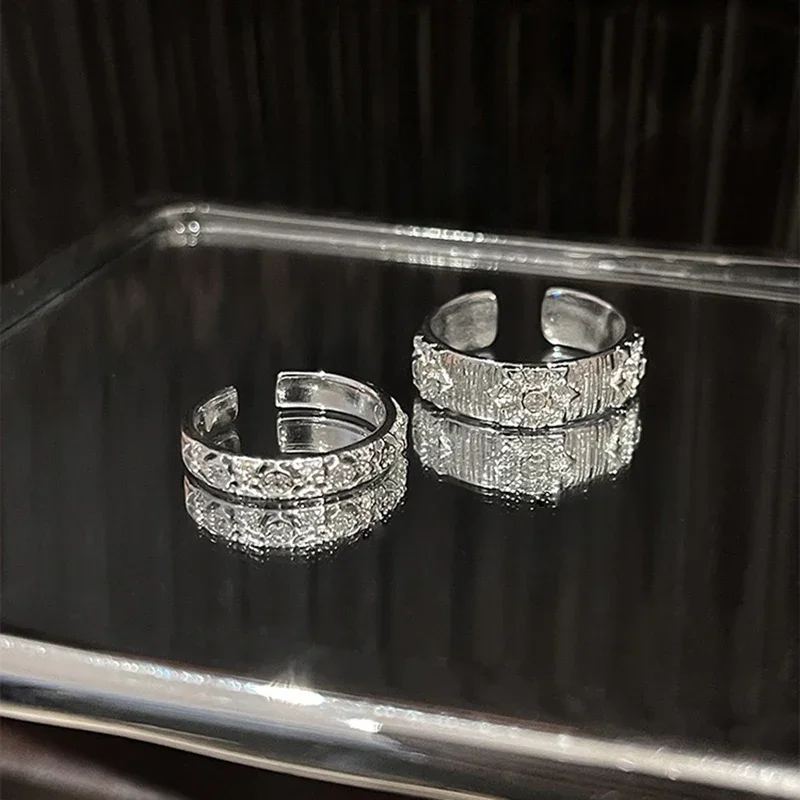 Cincin Terbuka Logam Mengkilap - Men Accessories Drawing ulasan dan harga