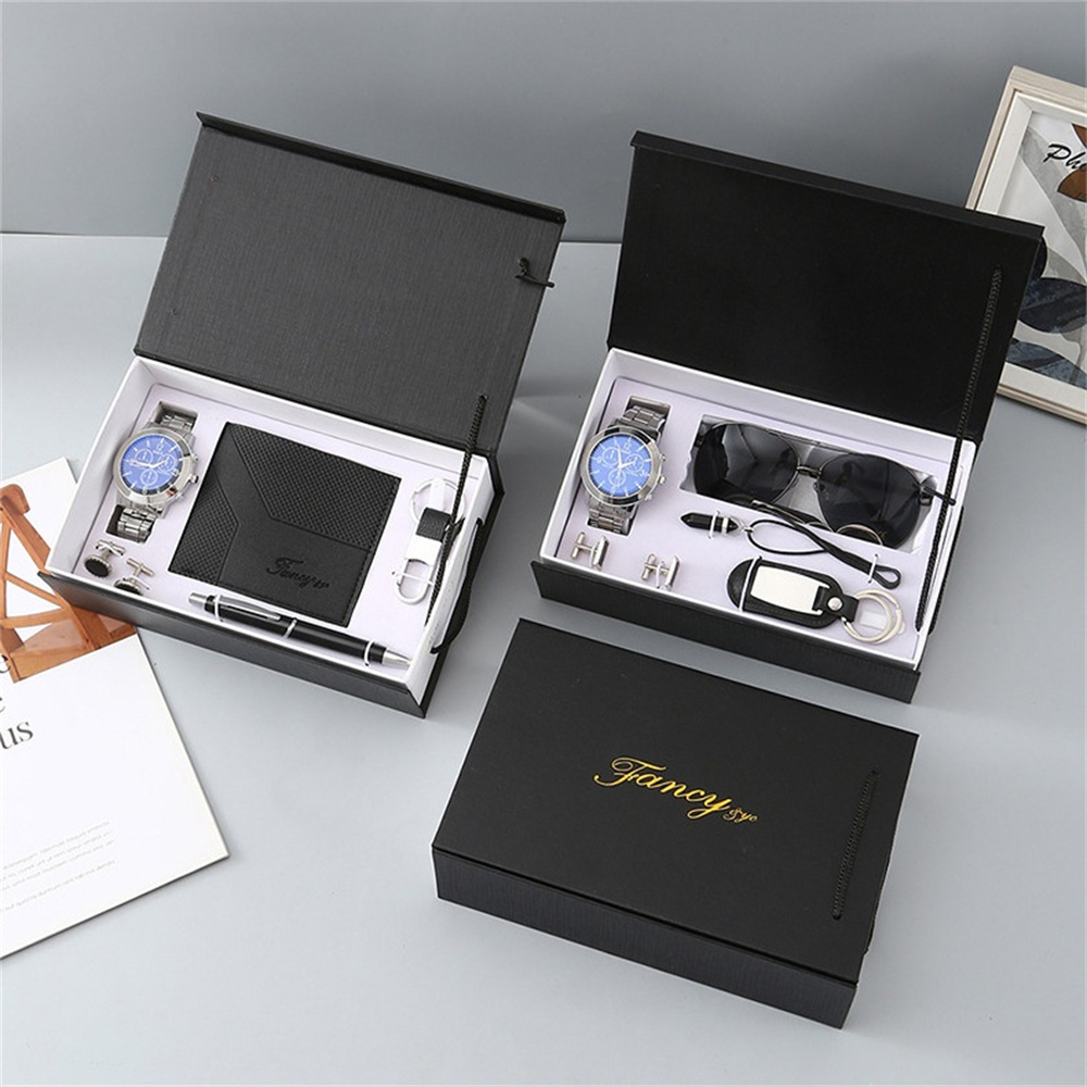 Jam Tangan Baru Set Hadiah Pri - Cufflink Box Set ulasan dan harga