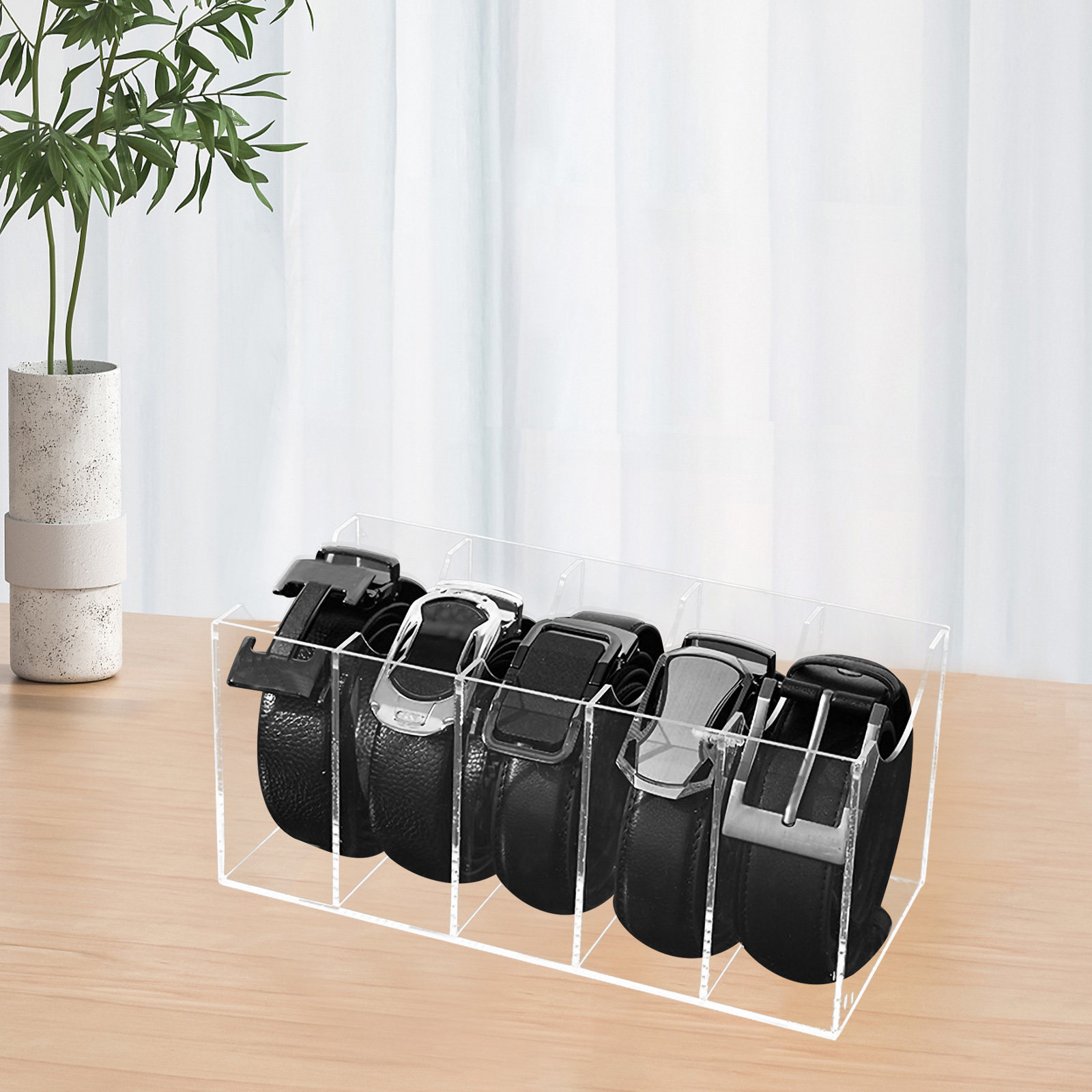 Kotak Penyimpanan Akrilik Tran - Men Accessories Box ulasan dan harga