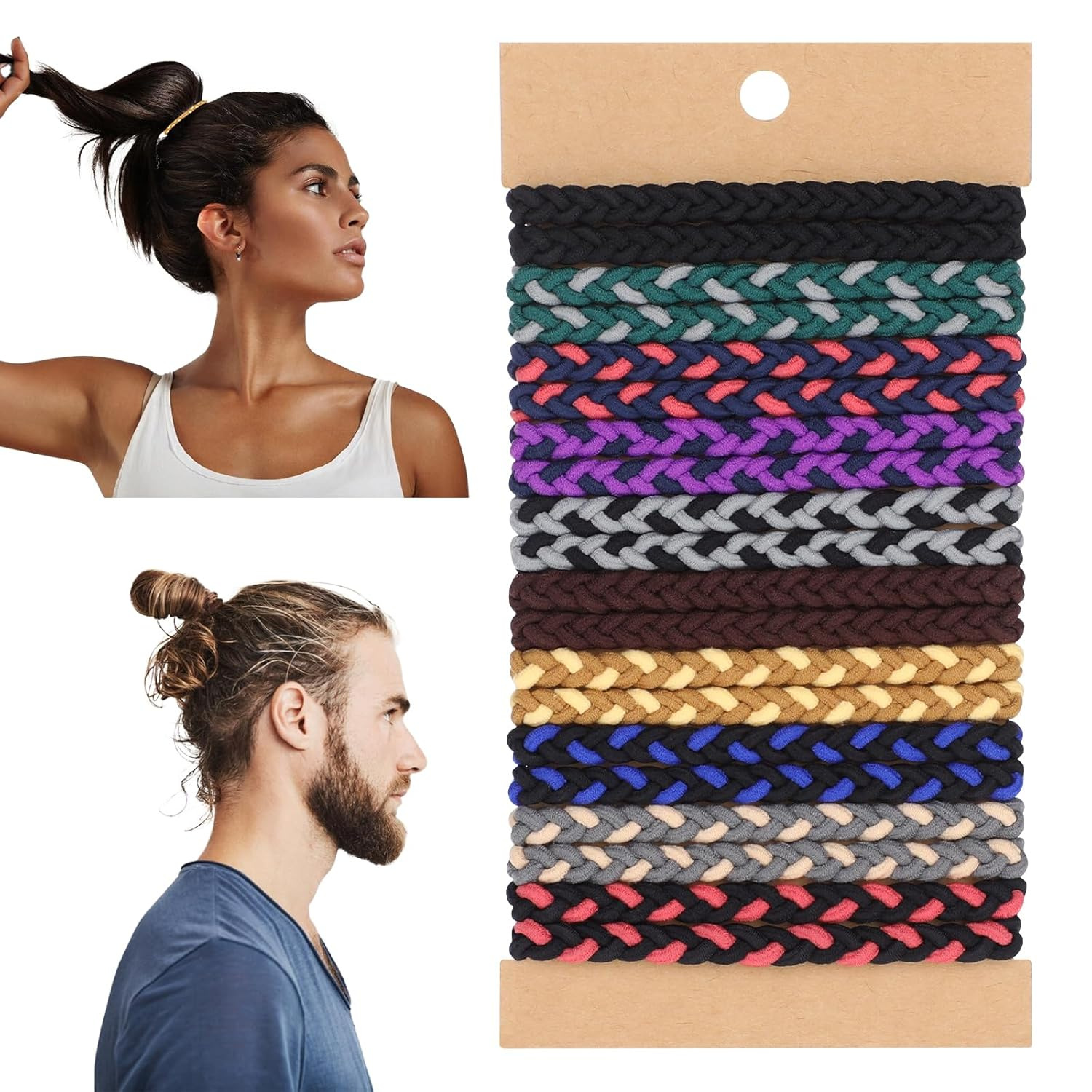 10 Buah Gelang Ikat Rambut Boh - Men'S Accessories Holder ulasan dan harga