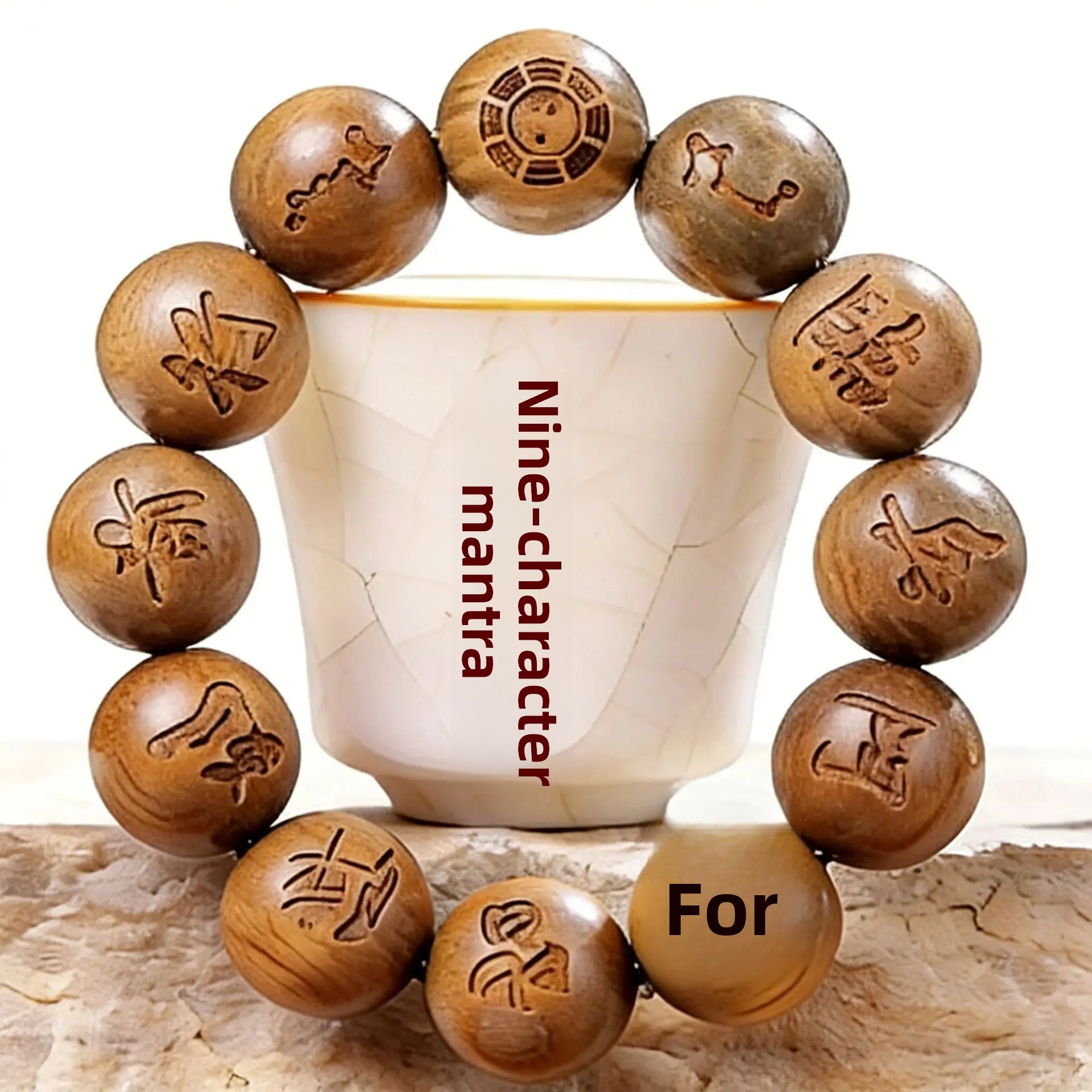 Gelang Kayu Cendana Hijau Mewa - Bracelet Beaded Men ulasan dan harga