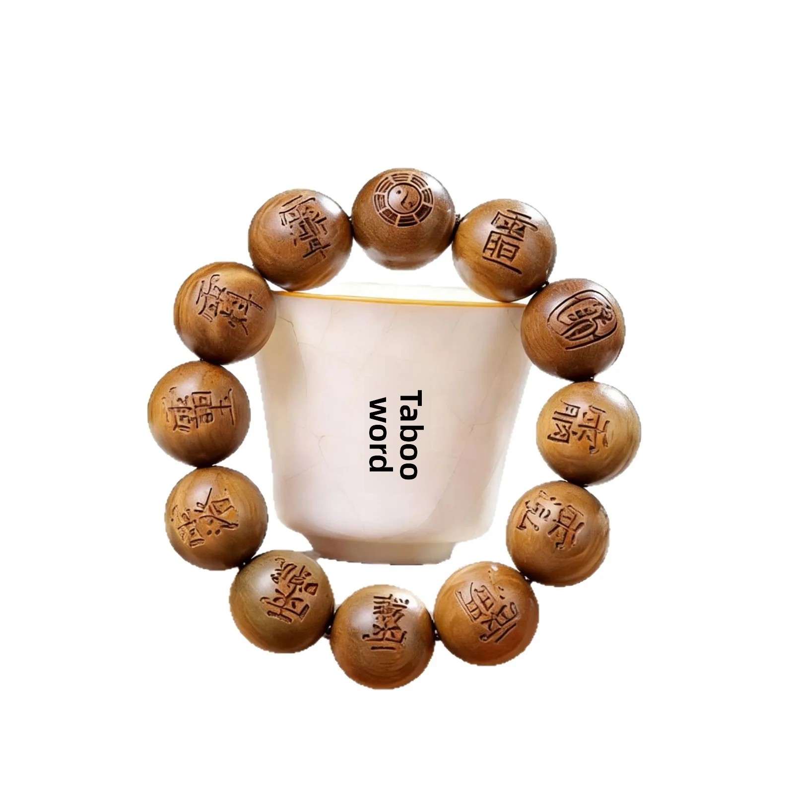 Gelang Kayu Cendana Hijau Mewa - Bracelet Beaded Men ulasan dan harga