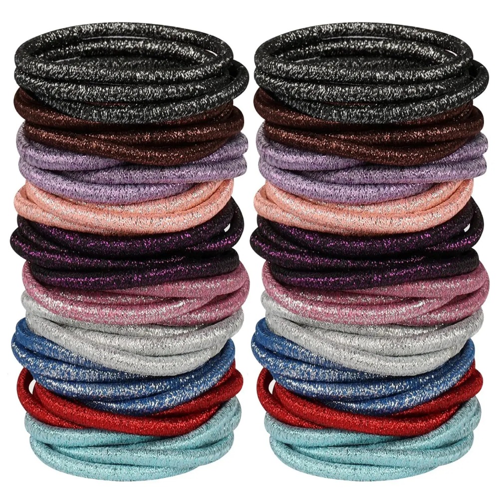 10/30/50 Buah 4Mm Ikat Rambut  - Men'S Accessories Holder ulasan dan harga