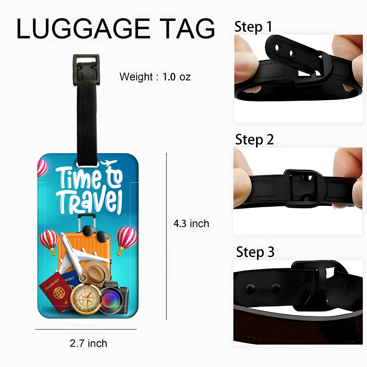 Label Bagasi Gaya Perjalanan P - Men'S Accessories Holder ulasan dan harga