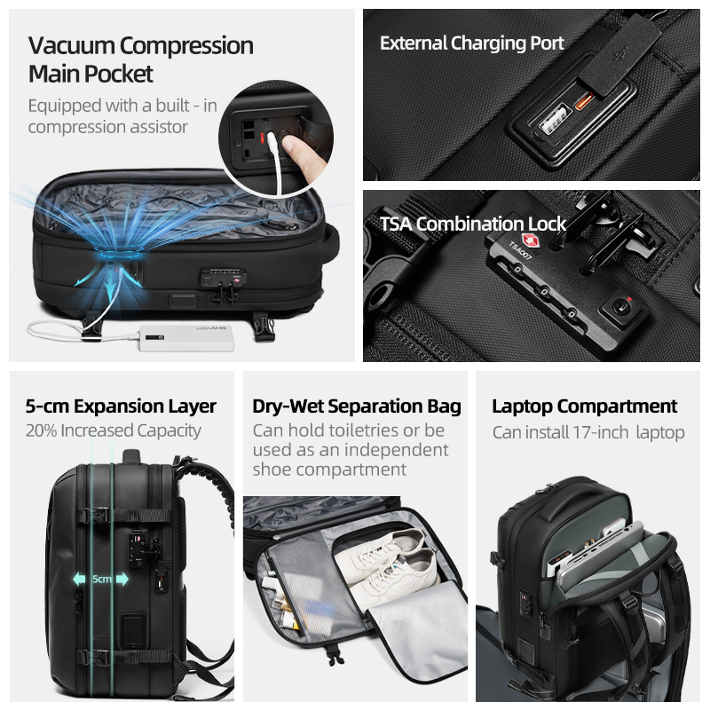 Tas Ransel Pria Travel Backpac - Men'S Accessories Pouch ulasan dan harga