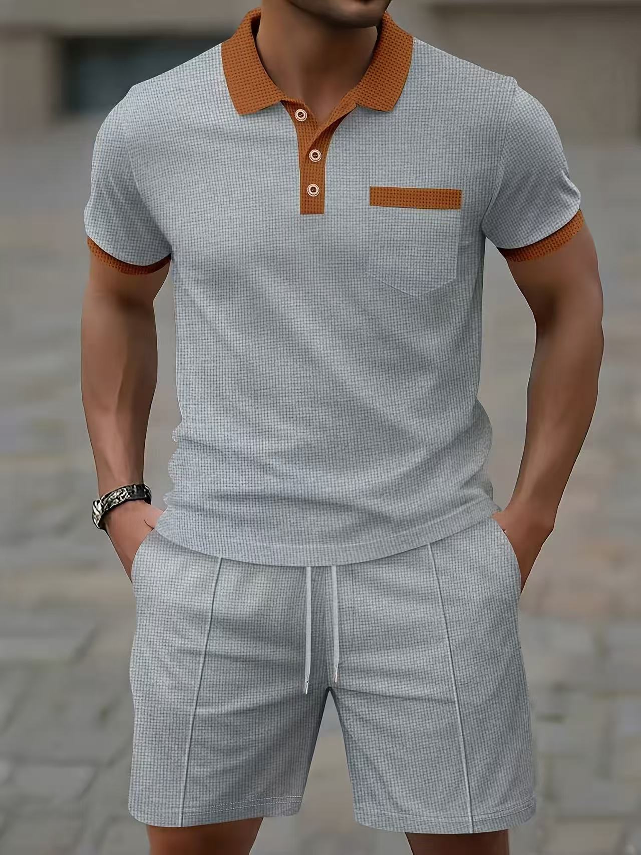 Setelan kaos polo lengan pende - Men'S Accessories Pouch ulasan dan harga