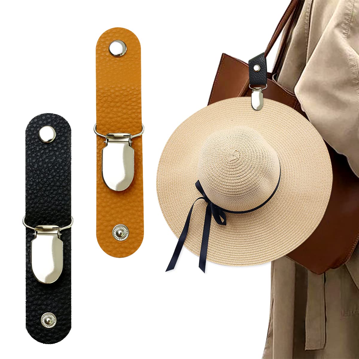 Penjepit Topi Kulit PU untuk P - Men'S Accessories Holder ulasan dan harga