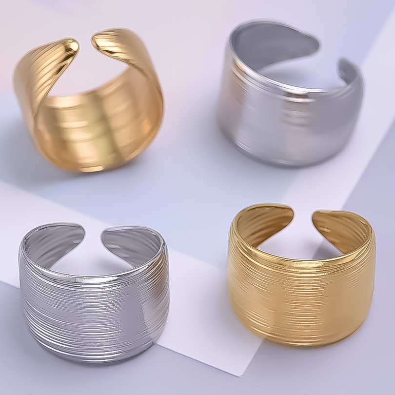 Cincin lebar Mode Korea cincin - Men Accessories Drawing ulasan dan harga